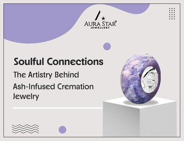 Soulful Connections: The Artistry Behind Ash-Infused Cremation Jewelry - Aura-Star® Jewellery