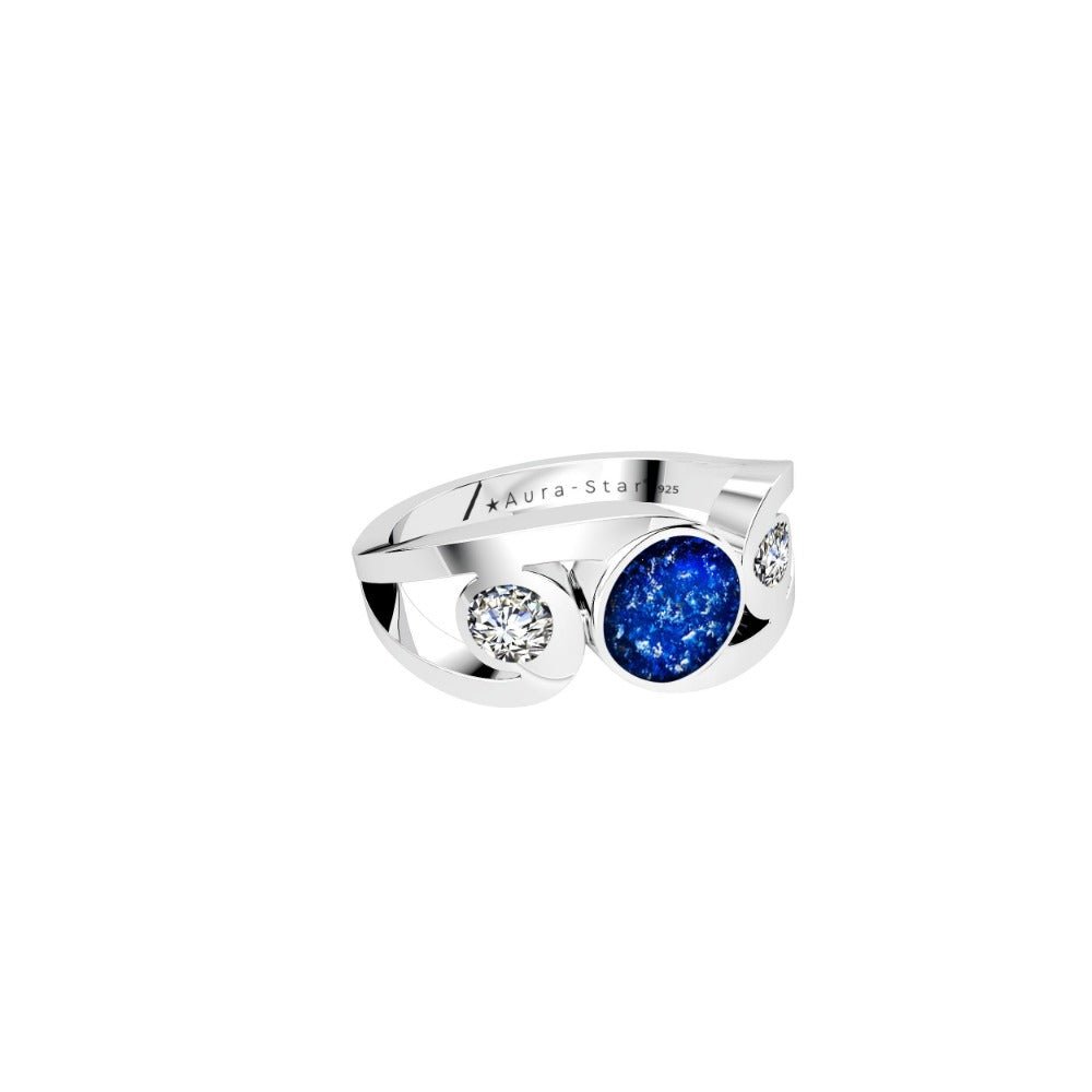 Ashes Infused JewelleryAura-Star Ring Revere