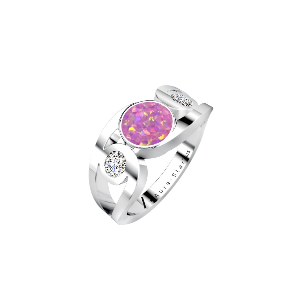 Ashes Infused JewelleryAura-Star Ring Revere