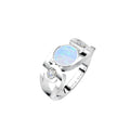 Ashes Infused JewelleryAura-Star Ring Revere