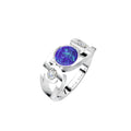 Ashes Infused JewelleryAura-Star Ring Revere