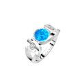 Ashes Infused JewelleryAura-Star Ring Revere