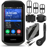 Garmin Edge 1050 Premium Cycling Computer, Vivid Color Touchscreen Display, Built-in Speaker, Advanced Training with Garmin Speed and Cadence Sensors and Power Bank Bundle 1