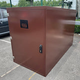 Tuffbox Bi-Bike Locker Outdoor Metal Bike Storage Shed for 2 Bikes 6