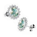 Ashes Infused JewelleryAura-Star Earrings Round Drops