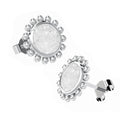 Ashes Infused JewelleryAura-Star Earrings Round Drops