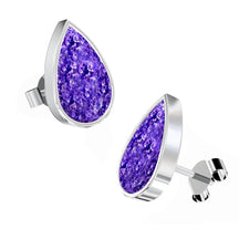 Ashes Infused JewelleryAura-Star Earrings Teardrop