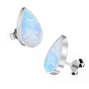 Ashes Infused JewelleryAura-Star Earrings Teardrop