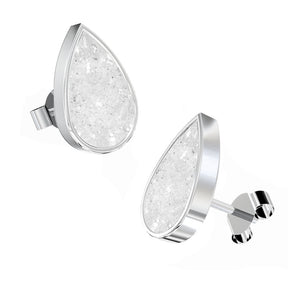 Ashes Infused JewelleryAura-Star Earrings Teardrop