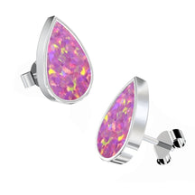 Ashes Infused JewelleryAura-Star Earrings Teardrop