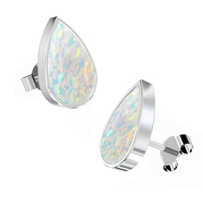 Ashes Infused JewelleryAura-Star Earrings Teardrop
