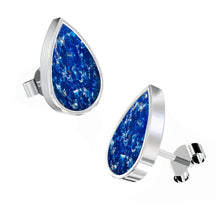 Ashes Infused JewelleryAura-Star Earrings Teardrop
