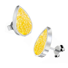 Ashes Infused JewelleryAura-Star Earrings Teardrop