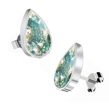 Ashes Infused JewelleryAura-Star Earrings Teardrop