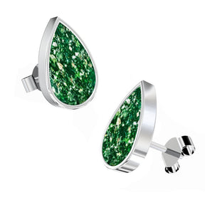 Ashes Infused JewelleryAura-Star Earrings Teardrop