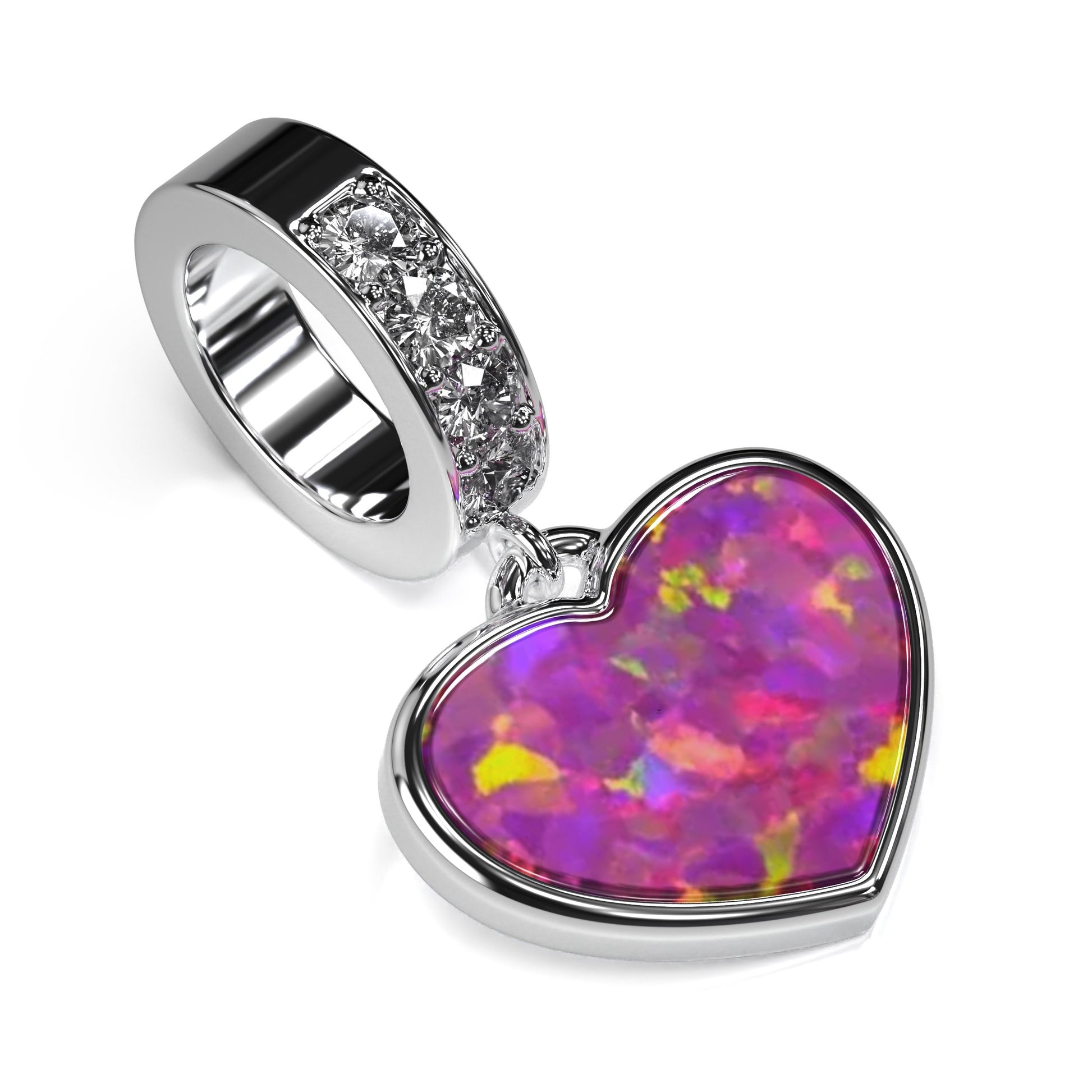 Ashes Infused JewelleryAura-Star Heart Charm