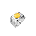 Ashes Infused JewelleryAura-Star Mens Ring Ardor
