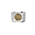 Ashes Infused JewelleryAura-Star Mens Ring Ardor