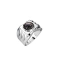 Ashes Infused JewelleryAura-Star Mens Ring Ardor