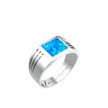 Ashes Infused JewelleryAura-Star Mens Ring Evoke