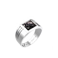 Ashes Infused JewelleryAura-Star Mens Ring Evoke