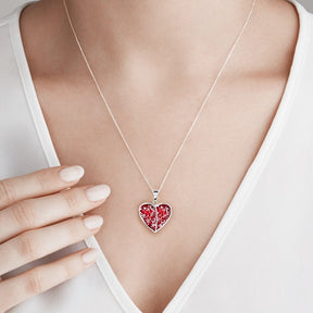 Ashes Infused JewelleryAura-Star Pendant Classic Heart Companion