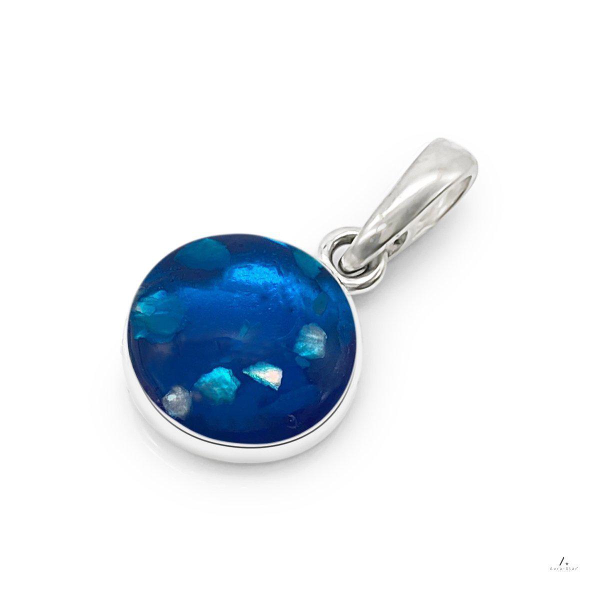 Ashes Infused JewelleryAura-Star Pendant Classic Round