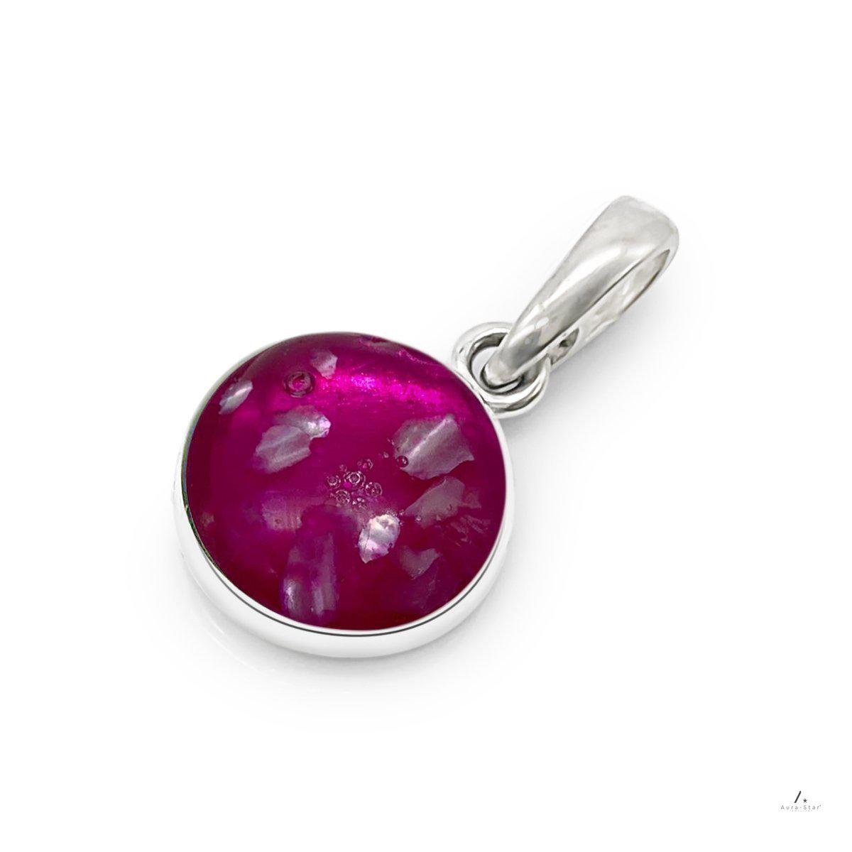Ashes Infused JewelleryAura-Star Pendant Classic Round
