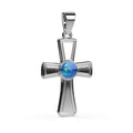 Ashes Infused JewelleryAura Star Pendant Cross Classic