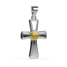 Ashes Infused JewelleryAura Star Pendant Cross Classic