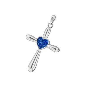 Ashes Infused JewelleryAura Star Pendant Crucifix Heart