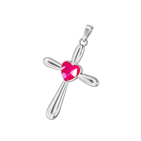 Ashes Infused JewelleryAura Star Pendant Crucifix Heart