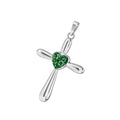 Ashes Infused JewelleryAura Star Pendant Crucifix Heart