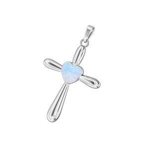 Ashes Infused JewelleryAura Star Pendant Crucifix Heart