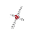 Ashes Infused JewelleryAura Star Pendant Crucifix Heart