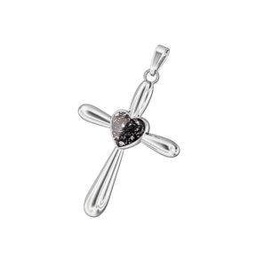 Ashes Infused JewelleryAura Star Pendant Crucifix Heart