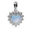 Ashes Infused JewelleryAura Star Pendant Diamond Heart