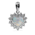 Ashes Infused JewelleryAura Star Pendant Diamond Heart