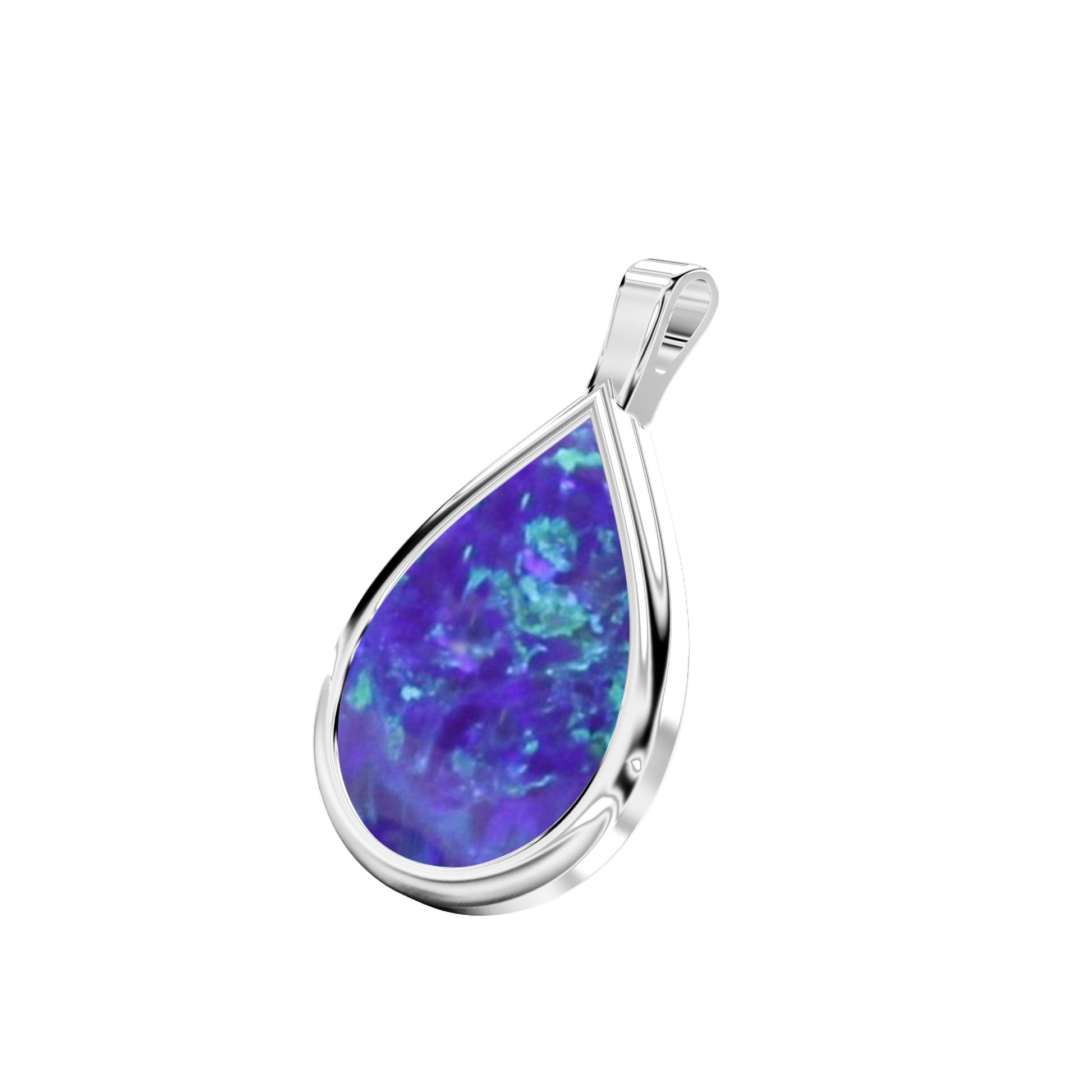 Ashes Infused JewelleryAura-Star Pendant Teardrop