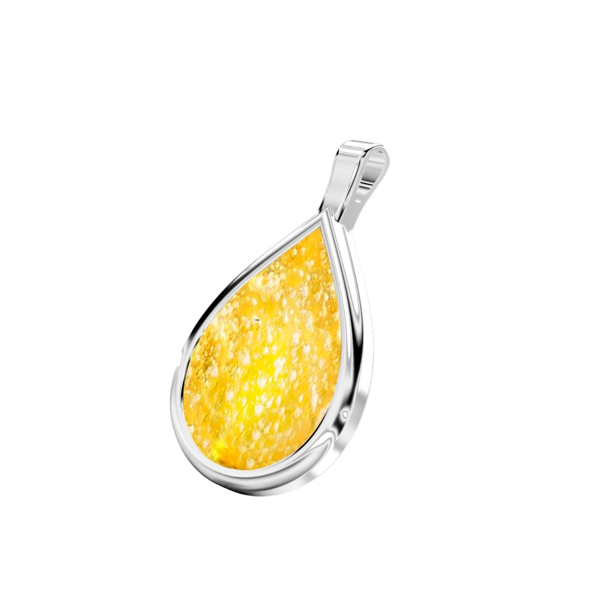 Ashes Infused JewelleryAura-Star Pendant Teardrop
