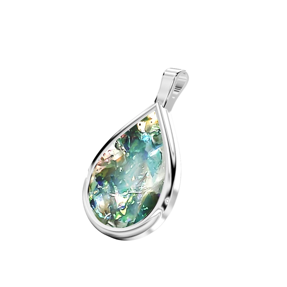 Ashes Infused JewelleryAura-Star Pendant Teardrop