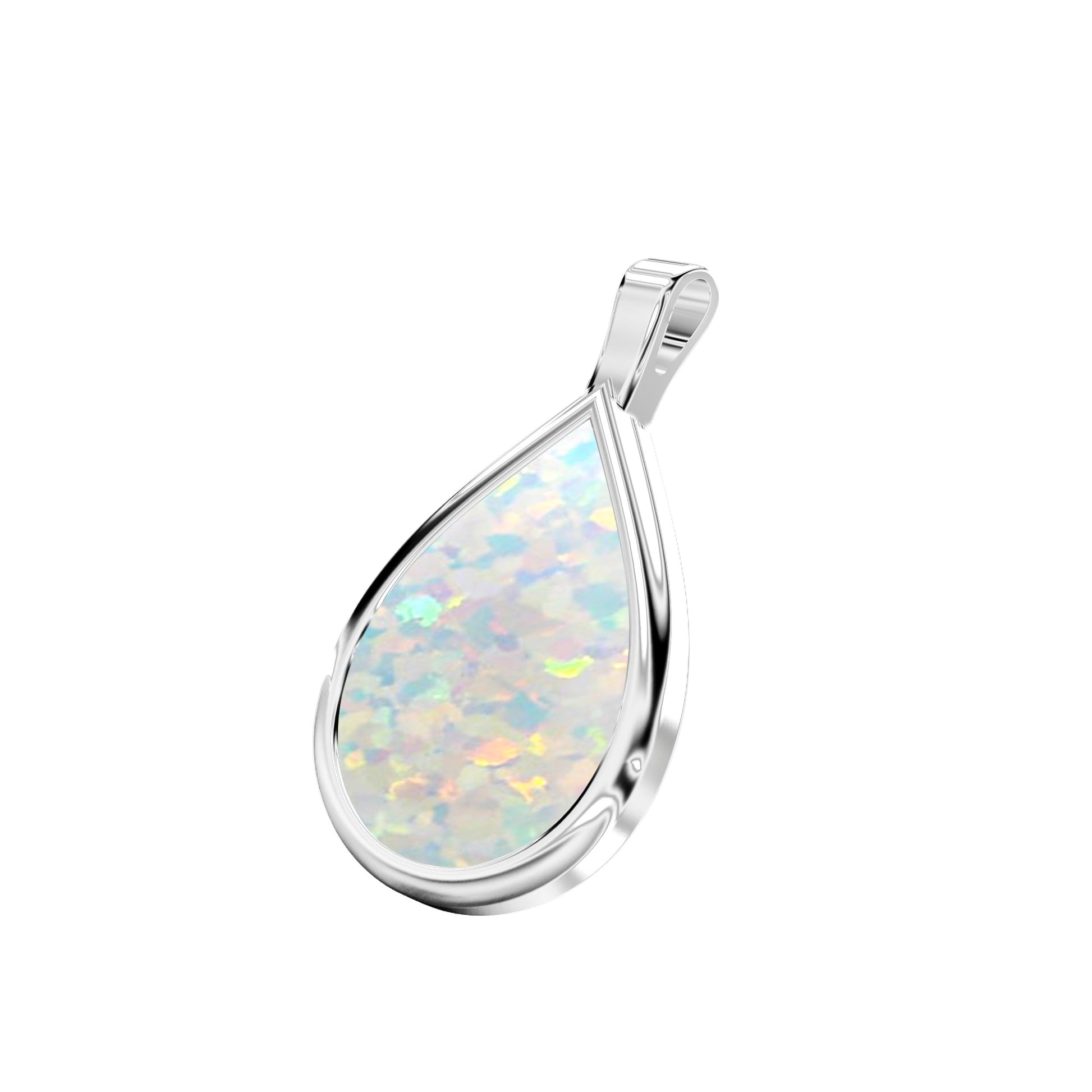 Ashes Infused JewelleryAura-Star Pendant Teardrop
