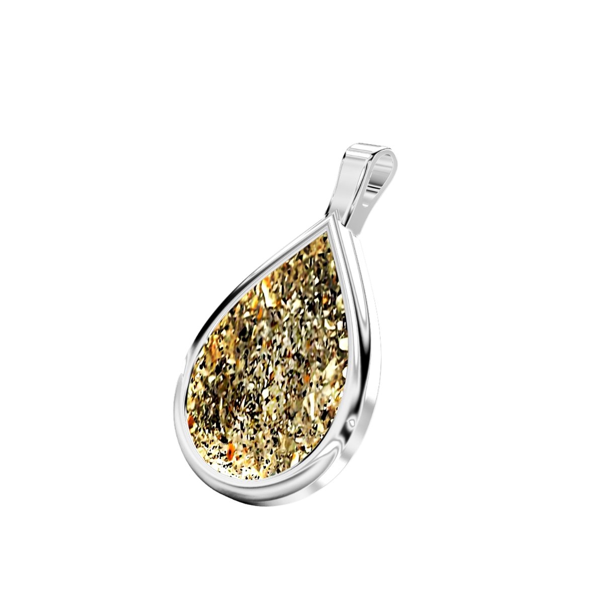 Ashes Infused JewelleryAura-Star Pendant Teardrop