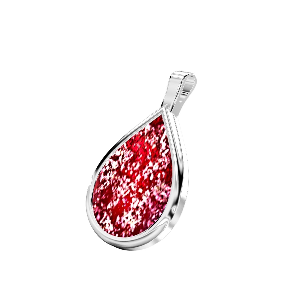 Ashes Infused JewelleryAura-Star Pendant Teardrop