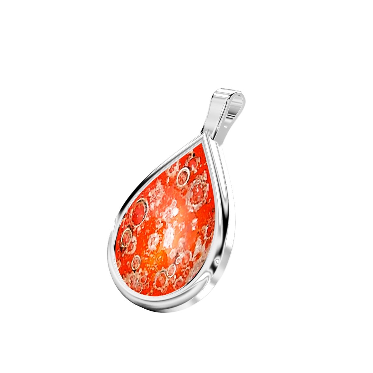Ashes Infused JewelleryAura-Star Pendant Teardrop