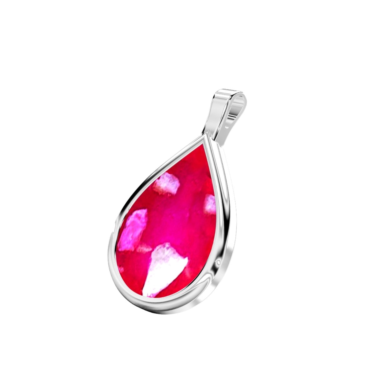 Ashes Infused JewelleryAura-Star Pendant Teardrop