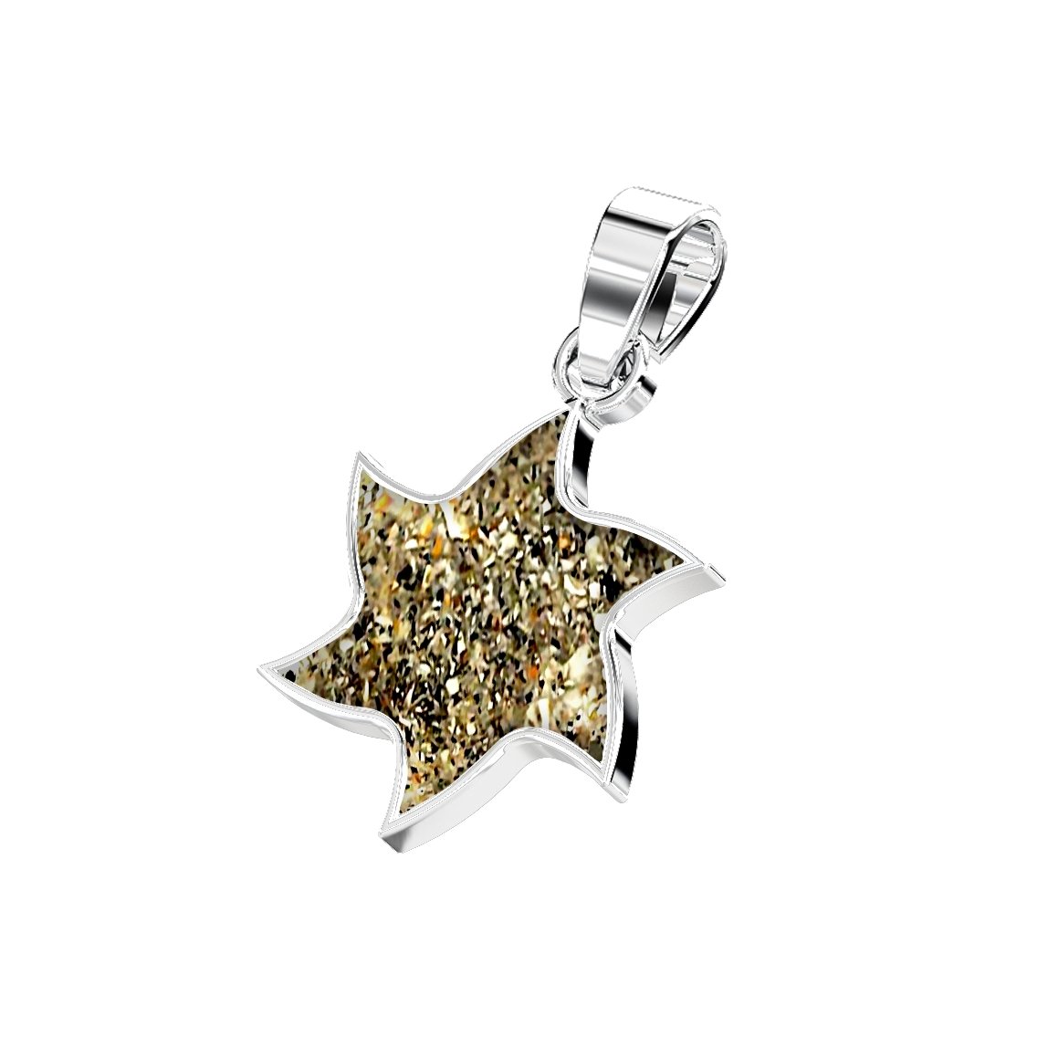 Ashes Infused JewelleryAura-Star Pendant Twinkle Star