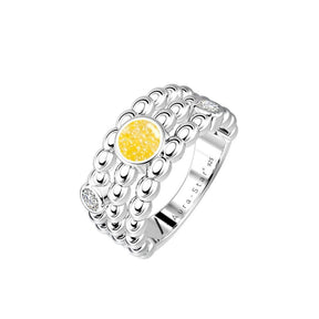 Ashes Infused JewelleryAura-Star Ring Desire