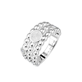 Ashes Infused JewelleryAura-Star Ring Desire