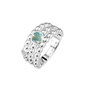 Ashes Infused JewelleryAura-Star Ring Desire